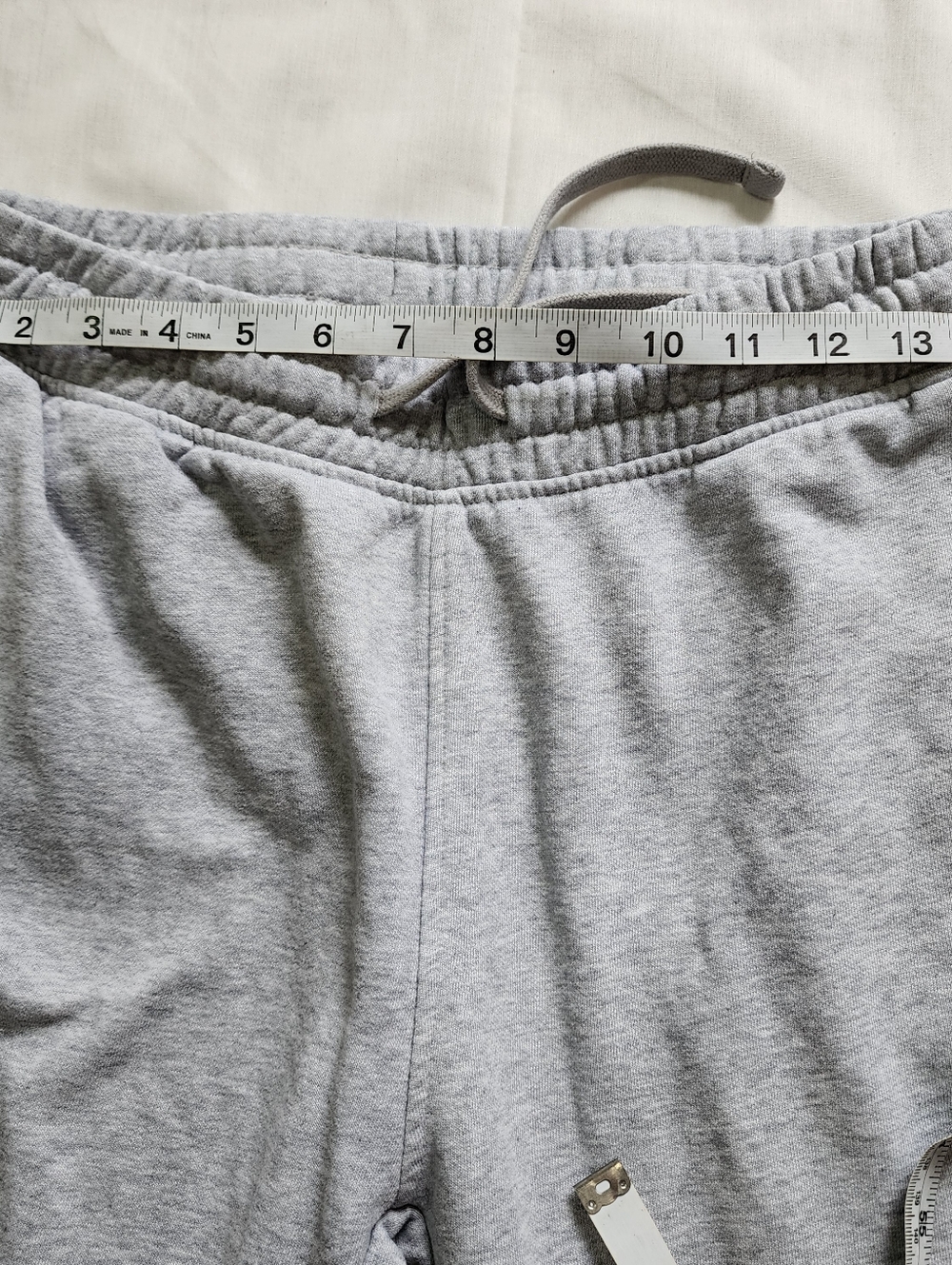Gymshark Men’s Light Heather Gray Crest Joggers Sweatpants Slimfit Size Small - Picture 6 of 11